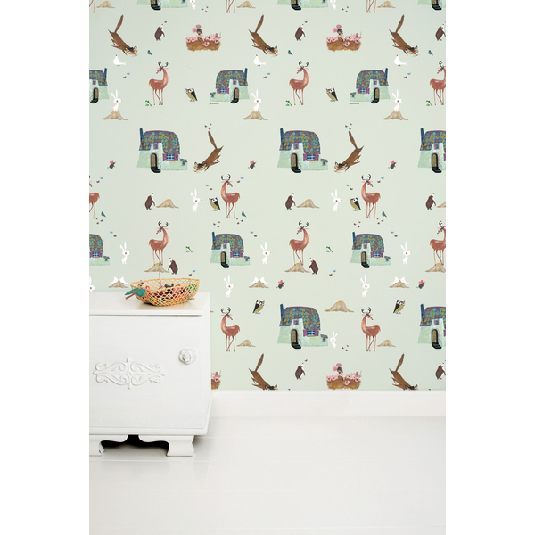 Design Tapete  WALDFREUNDE