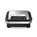 Kontaktgrill 2 000 W, Edelstahl, 3 Grillpositionen, Antihaft