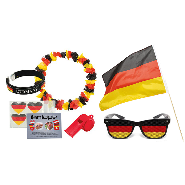 Deutschland Fußball Fanset